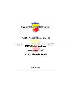 Kit distribuzione 110 deg, A112 70HP